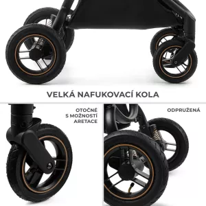 Kinderkraft Mitzy Air ⭐⭐⭐⭐⭐ Black 2025 + u nás ZÁRUKA 3 ROKY