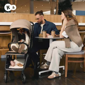Kinderkraft Loom ⭐⭐⭐⭐⭐ Linen Beige 2025 + u nás ZÁRUKA 3 ROKY