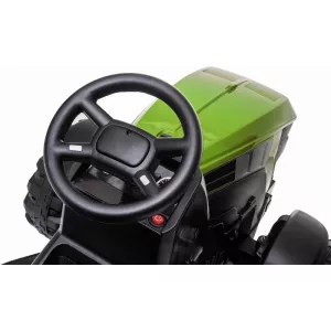 Buddy Toys Farmer elektrický traktor s vlečkou zelený + u nás ZÁRUKA 3 ROKY ⭐⭐⭐⭐⭐