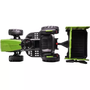 Buddy Toys Farmer elektrický traktor s vlečkou zelený + u nás ZÁRUKA 3 ROKY ⭐⭐⭐⭐⭐