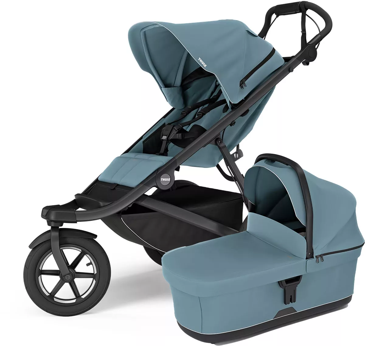 Thule Urban Glide 3 + Bassinet 2025 ⭐⭐⭐⭐⭐ Mid Blue