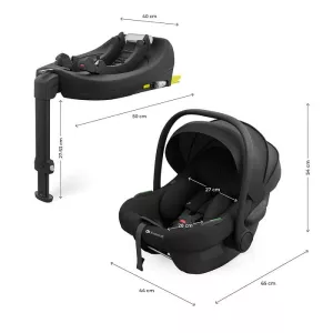 Kinderkraft i-Lite Base Endura Safe FX ⭐⭐⭐⭐⭐ Black 2025 + u nás ZÁRUKA 3 ROKY a KAPSÁŘ ZDARMA