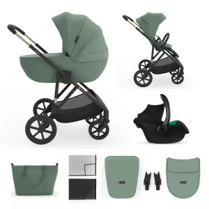 Kinderkraft Prime 3 3v1 ⭐⭐⭐⭐⭐ Dark Green 2026 + u nás ZÁRUKA 3 ROKY