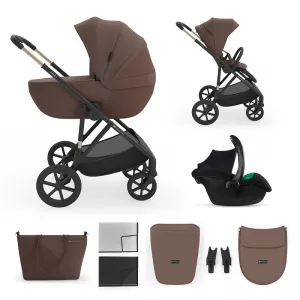Kinderkraft Prime 3 3v1 ⭐⭐⭐⭐⭐ Velvet Mocca 2026 + u nás ZÁRUKA 3 ROKY