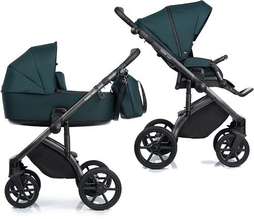 Roan Bass Next 2026 ZÁRUKA 3 ROKY ⭐⭐⭐⭐⭐ Emerald Mood multifunkční kombinovaný kočárek 2v1