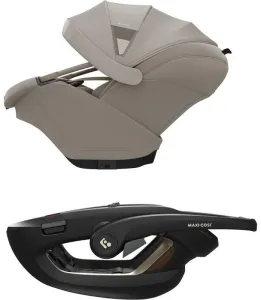 Maxi Cosi Coral Slide PRO 360 + základna FamilyFix Slide PRO 2026 ⭐⭐⭐⭐⭐ Sapphire Sand + u nás ZÁRUKA 3 ROKY a KAPSÁŘ ZDARMA Maxi-Cosi