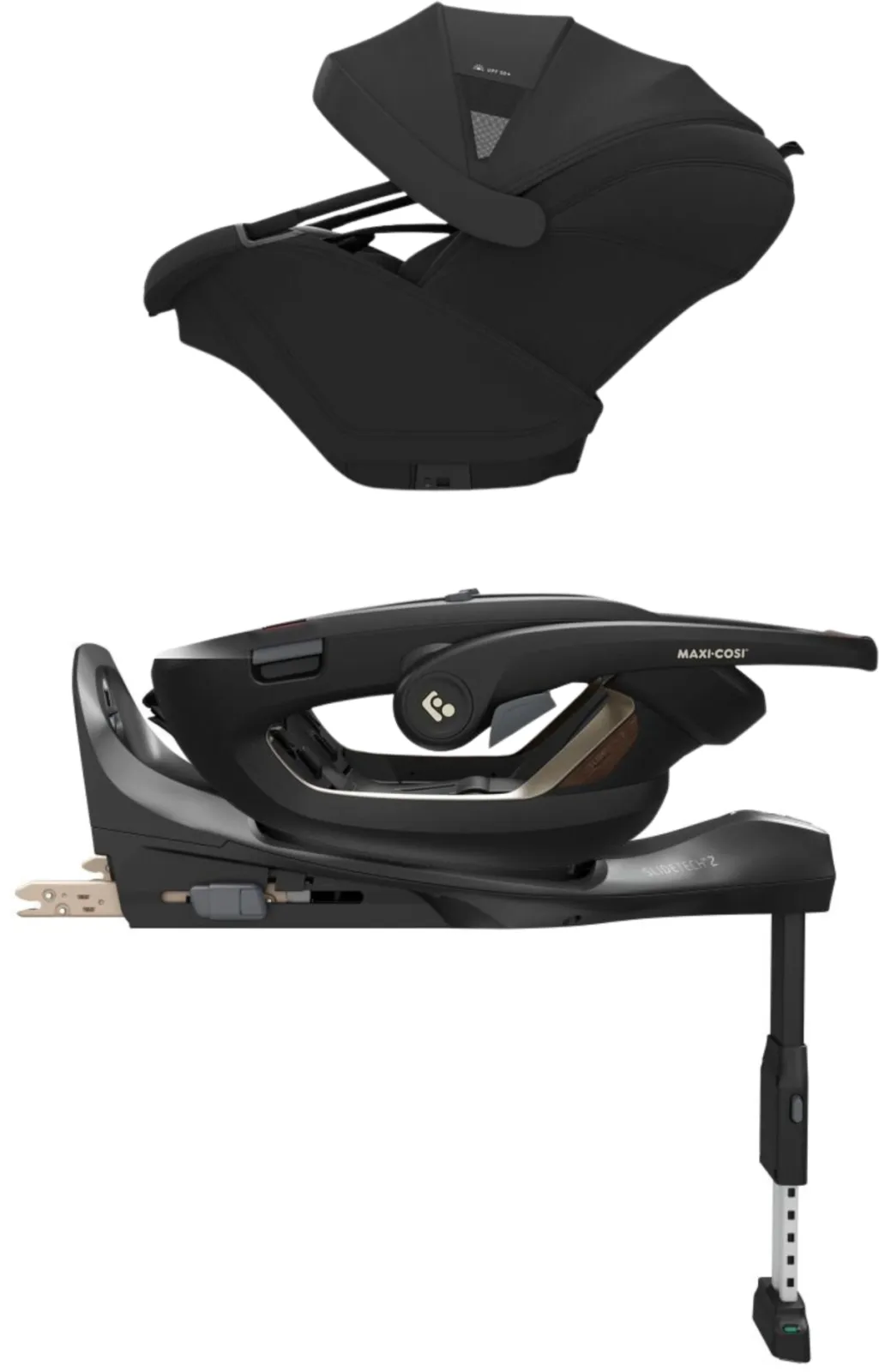 Maxi Cosi Coral Slide PRO + základna FamilyFix Slide PRO 2026 ⭐⭐⭐⭐⭐ Black Onyx + u nás ZÁRUKA 3 ROKY a KAPSÁŘ ZDARMA Maxi-Cosi