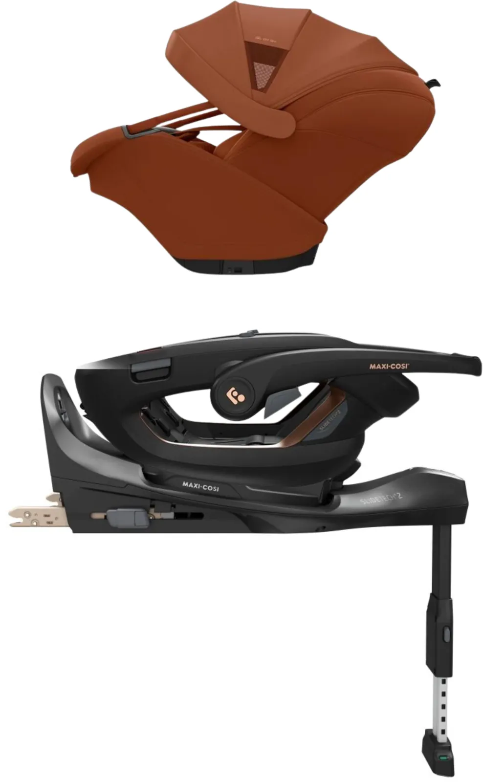 Maxi Cosi Coral Slide PRO + základna FamilyFix Slide PRO 2026 ⭐⭐⭐⭐⭐ Copper Terra + u nás ZÁRUKA 3 ROKY a KAPSÁŘ ZDARMA Maxi-Cosi